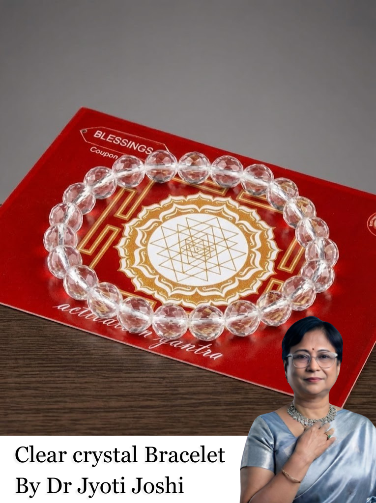 Clear Quartz Bracelet by Dr Jyoti joshi